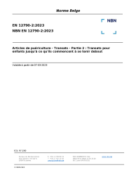 NBN EN 12790-2:2023