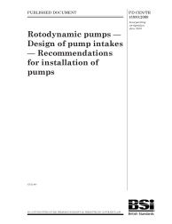 PD CEN/TR 13930:2009