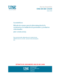 UNE-EN ISO 13438:2020