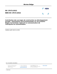 NBN EN 17672:2022