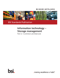 BS ISO/IEC 24775-2:2014