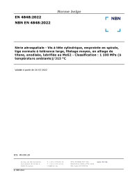 NBN EN 4848:2022