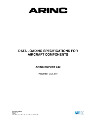 ARINC Report 849:2017