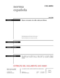 UNE 400901:2004