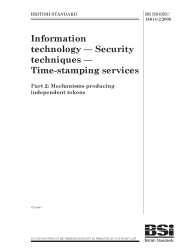 BS ISO/IEC 18014-2:2009