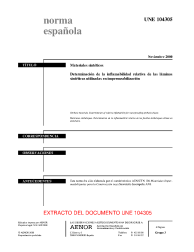 UNE 104305:2000 (R2011)