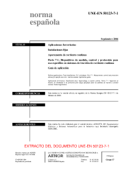 UNE-EN 50123-7-1:2004 (R2018)