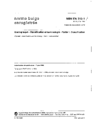 NBN EN 313-1:1996