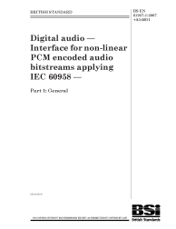 BS EN 61937-1:2007+A1:2011