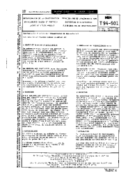 NBN T 94-501:1984