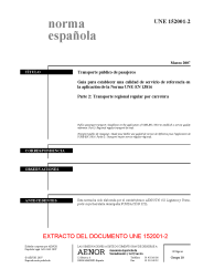 UNE 152001-2:2007 (R2021)