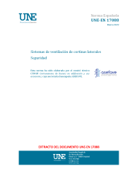 UNE-EN 17088:2022