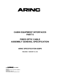 ARINC Specification 628P6:2002