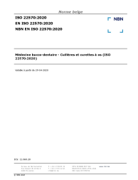 NBN EN ISO 22570:2020