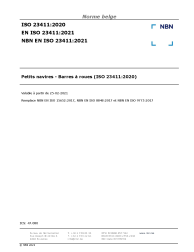 NBN EN ISO 23411:2021