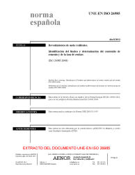 UNE-EN ISO 26985:2012