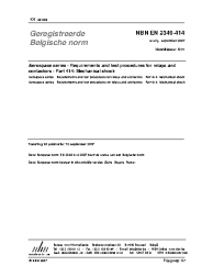 NBN EN 2349-414:2007