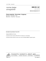 NBN EN 1467:2012