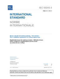 IEC 60243-3:2013