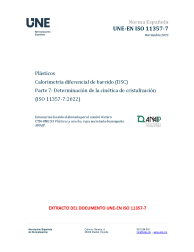 UNE-EN ISO 11357-7:2022
