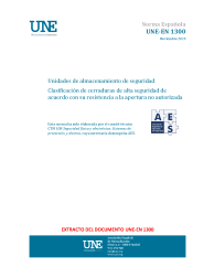 UNE-EN 1300:2019