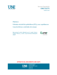 UNE 53275:2022