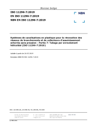 NBN EN ISO 11296-7:2019