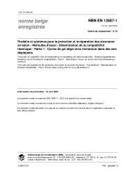 NBN EN 13687-1:2002