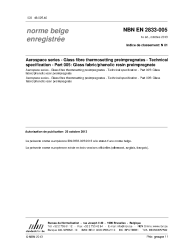 NBN EN 2833-005:2013