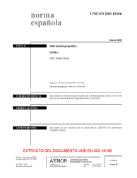 UNE-EN ISO 19106:2008