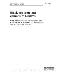 BS 5400-7:1978