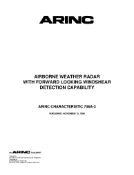 ARINC Characteristic 708A-3:1999