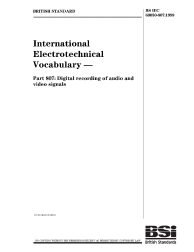 BS IEC 60050-807:1998