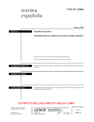 UNE-EN 13864:2006 (R2014)