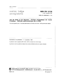 NBN EN 12138:1997