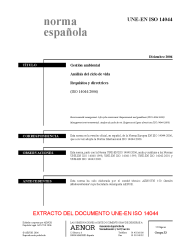UNE-EN ISO 14044:2006