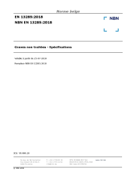 NBN EN 13285:2018