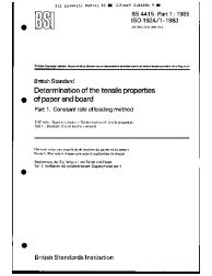 BS 4415-1:1985