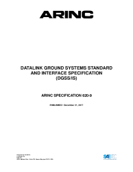 ARINC Specification 620-9:2017