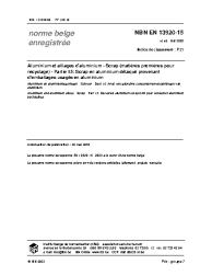 NBN EN 13920-15:2003