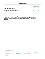 NBN ISO 16659-1:2023