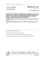 NBN EN ISO 1452-5:2010