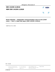 NBN ISO 14230-2:2020