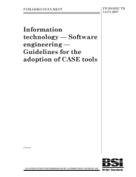 PD ISO/IEC TR 14471:2007