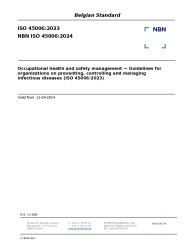 NBN ISO 45006:2024