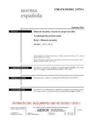 UNE-EN ISO/IEC 13273-1:2016