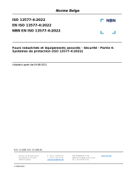 NBN EN ISO 13577-4:2022