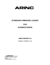 ARINC Report 614:1989