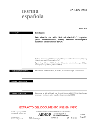 UNE-EN 15950:2011 (R2021)