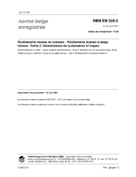 NBN EN 259-2:2001